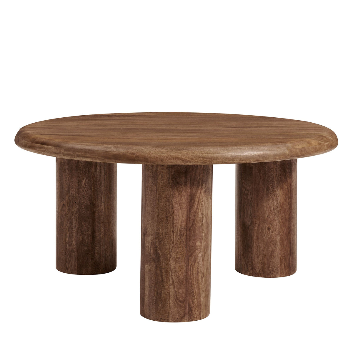 Mavina Round Mango Wood Coffee Table