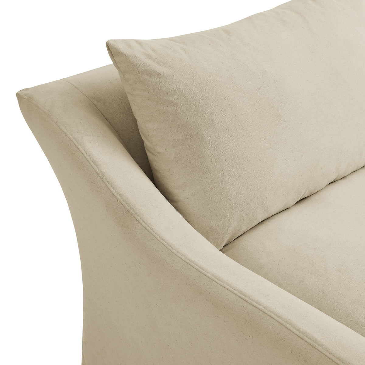 Somerset 70" Slipcovered Linen Blend Loveseat