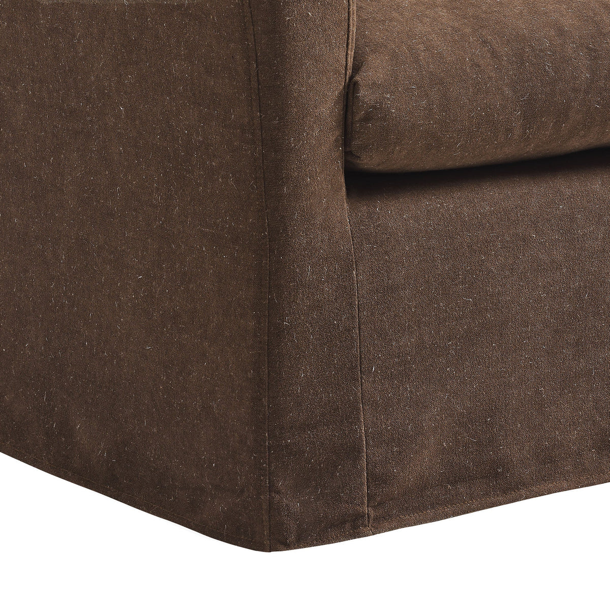 Somerset Slipcovered Linen Blend Armchair