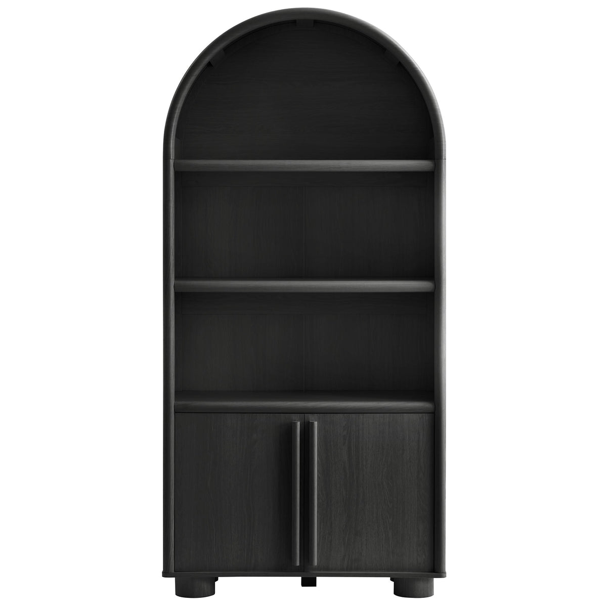 Bellamy Tall Arched Display Cabinet Bookcase