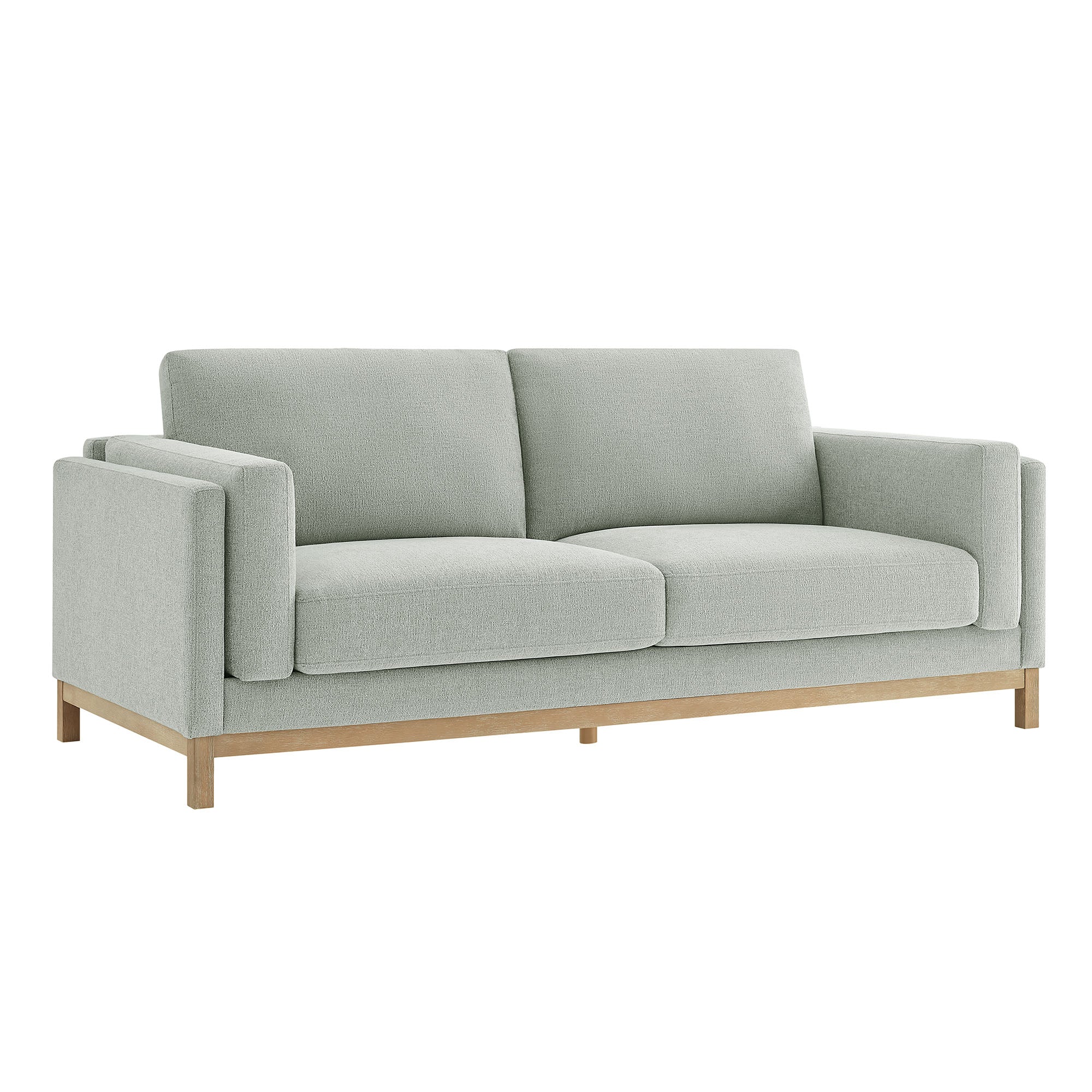 81 Inch Deep Seat Chenille Sofa | New York Modern