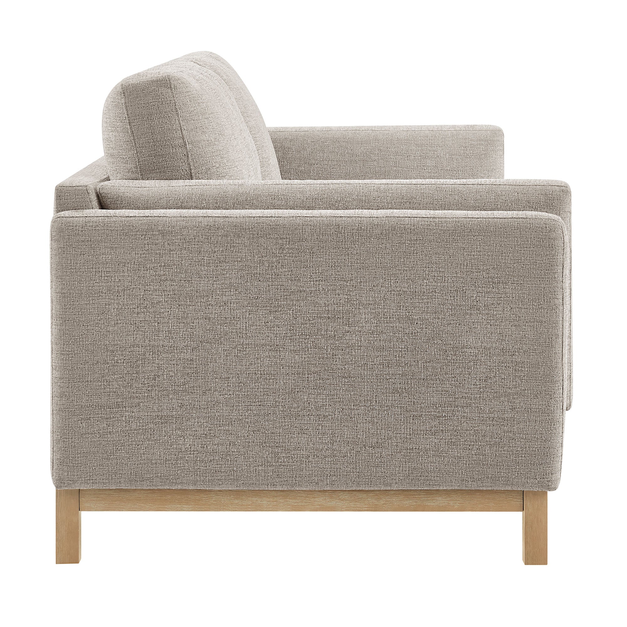 81 Inch Deep Seat Chenille Sofa | New York Modern