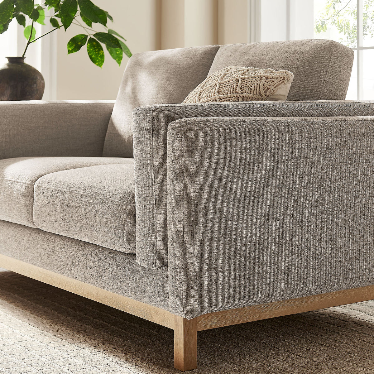 Roscoe 63 inch Fabric Loveseat