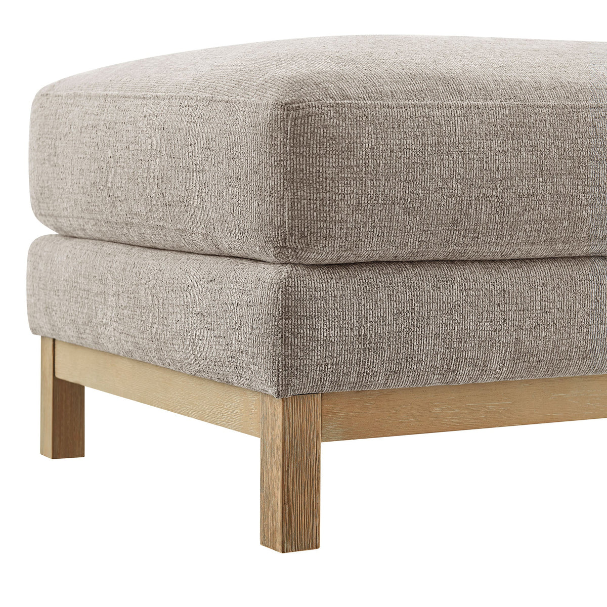 Roscoe Fabric Ottoman