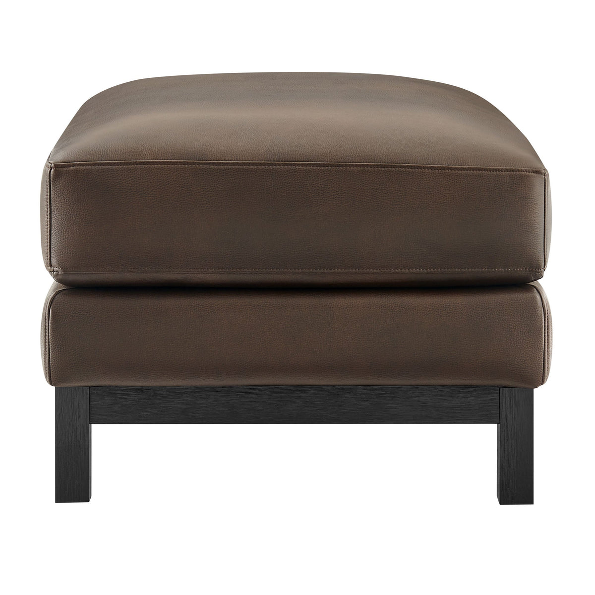 Roscoe Vegan Leather Ottoman