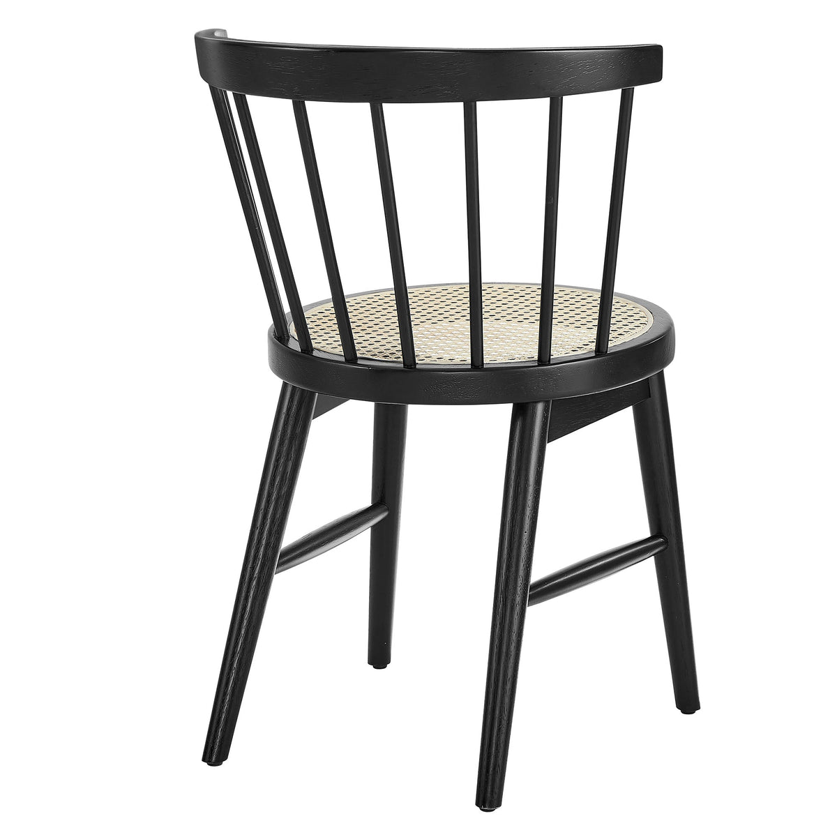 Lykke Curved Spindle Back Dining Chairs Set of 2 - view 8