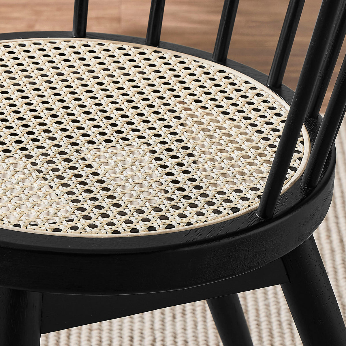 Lykke Curved Spindle Back Dining Chairs Set of 2 - view 14