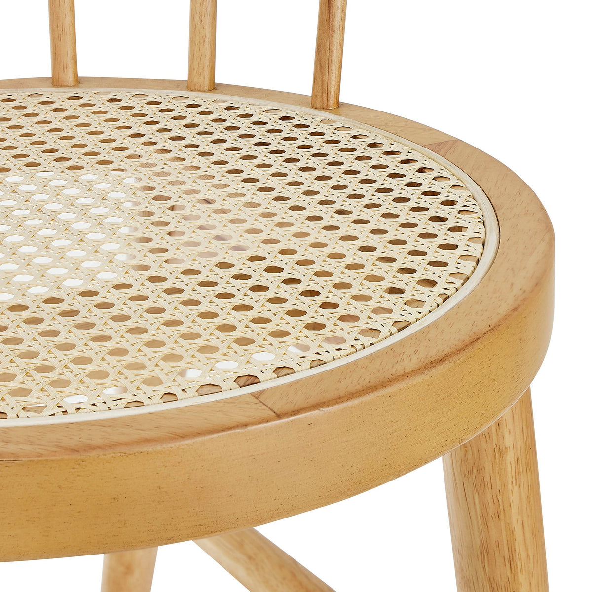 Lykke Curved Spindle Back Dining Chairs Set of 2 - view 11