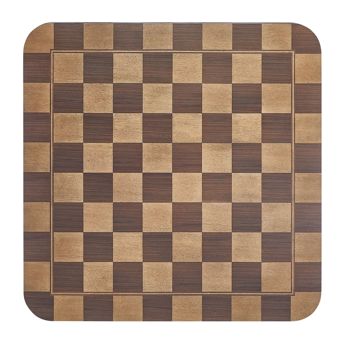 Oscar 36 Inch Square Checkered Dining Table