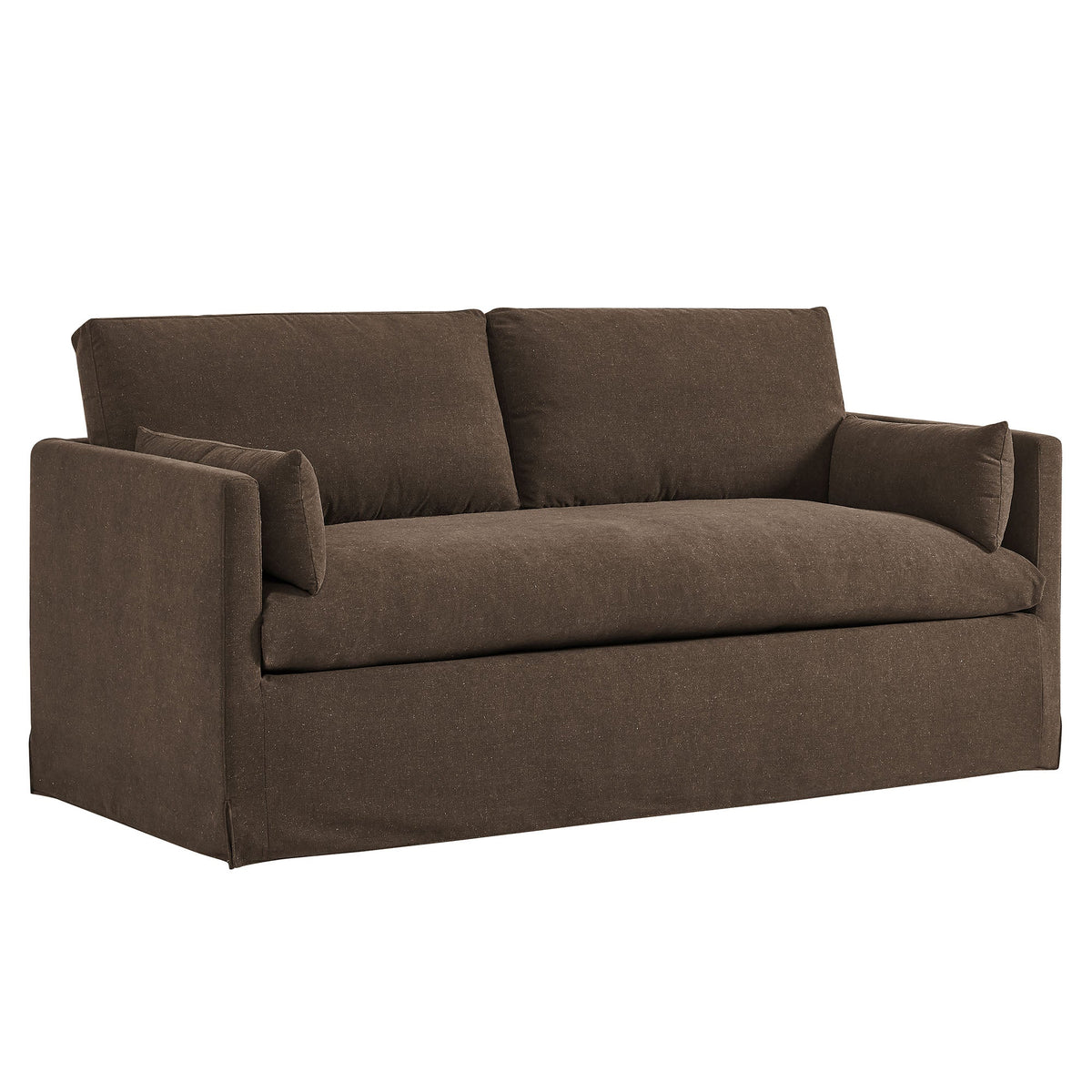 Wellfleet Slipcovered Linen-Blend Loveseat