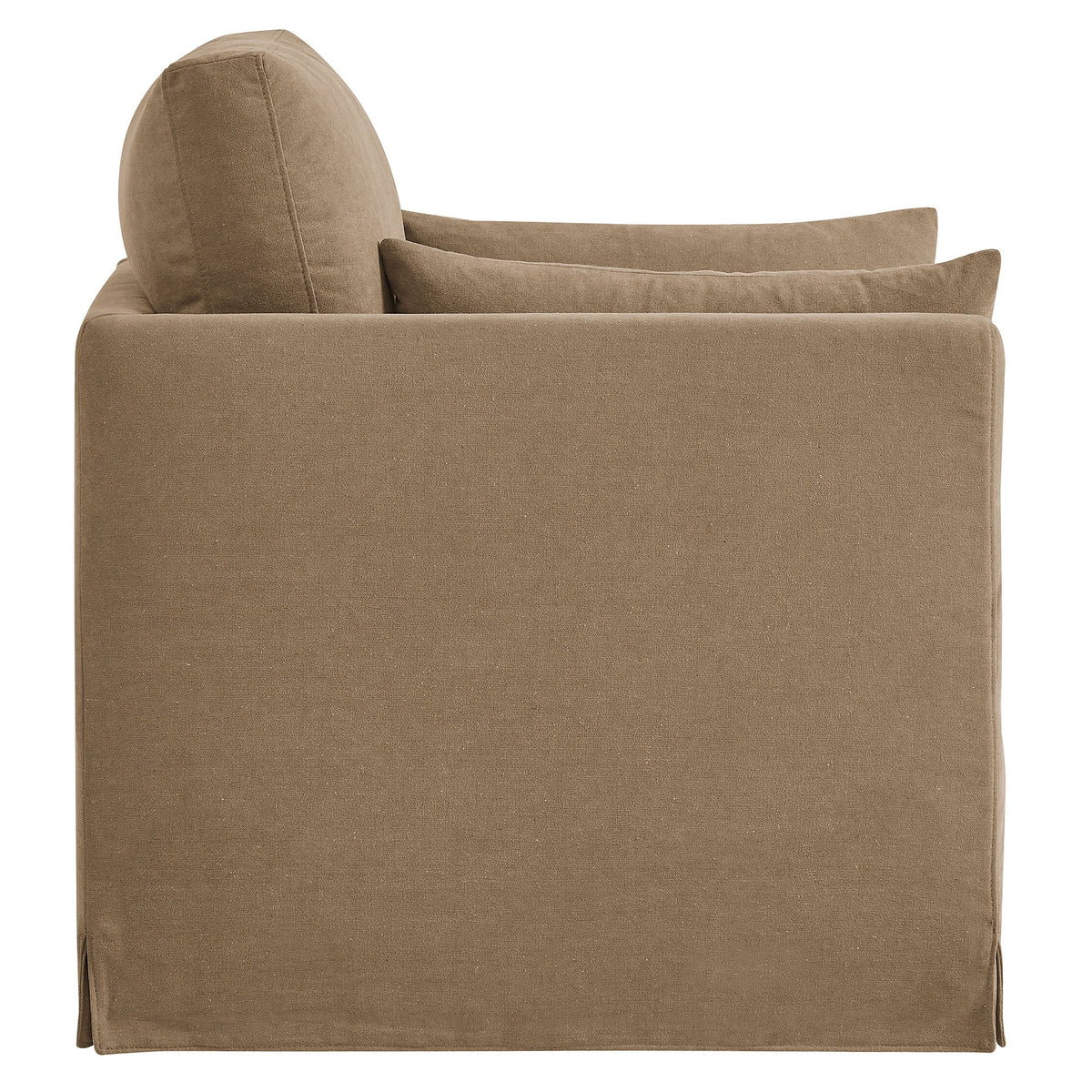 Wellfleet Slipcovered Linen-Blend Armchair