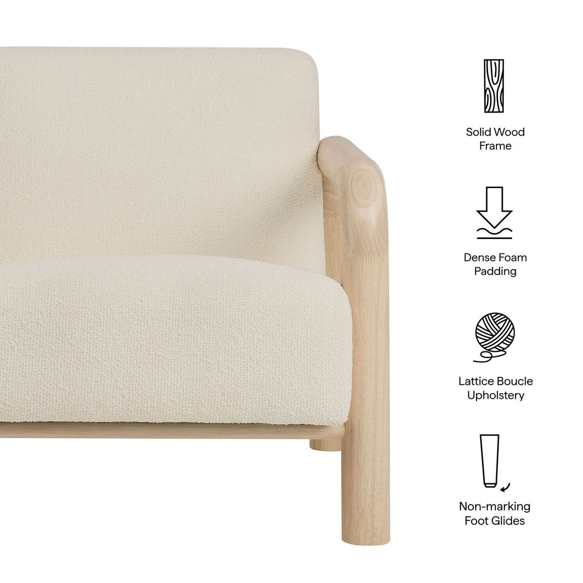 Sereno Boucle Accent Chair