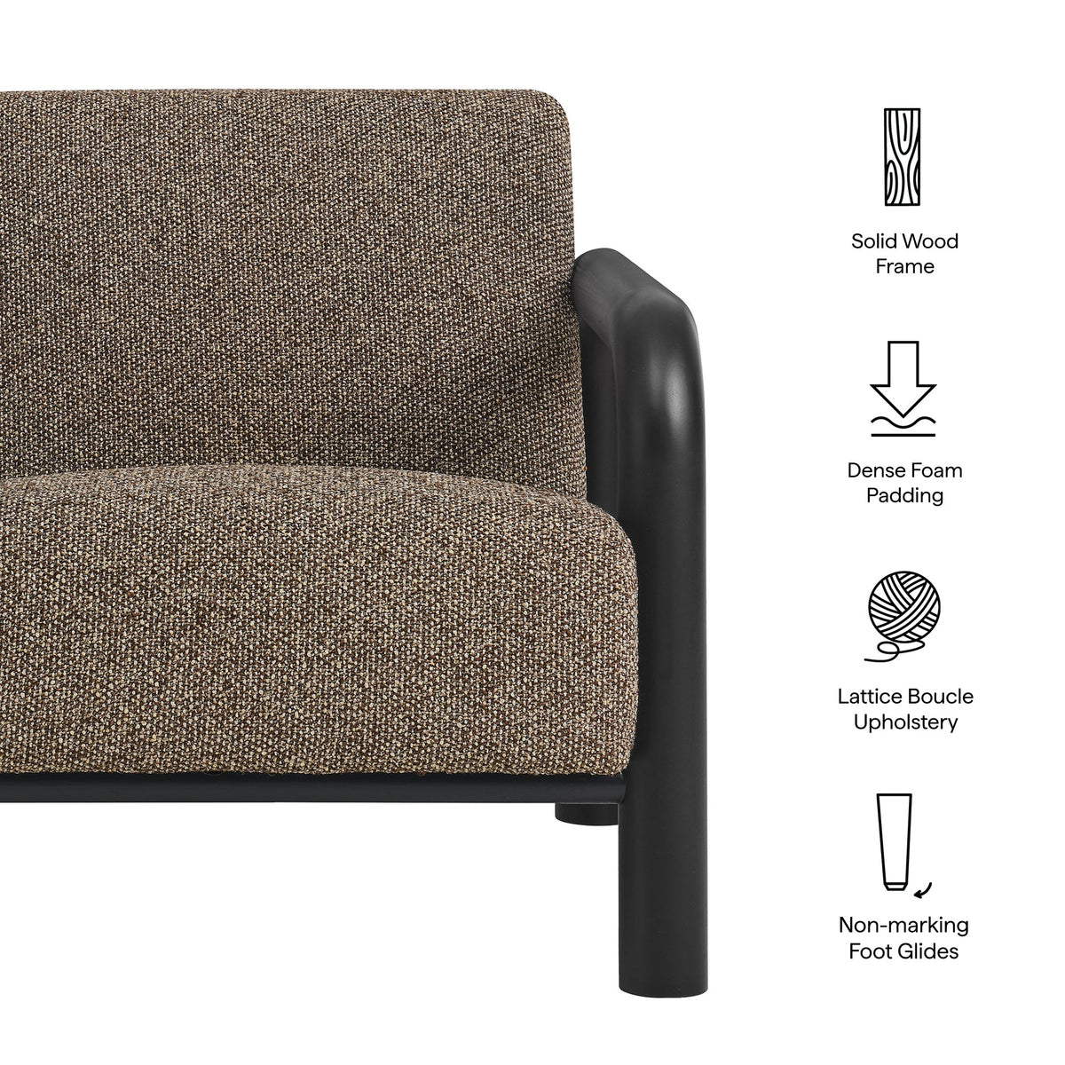 Sereno Boucle Accent Chair