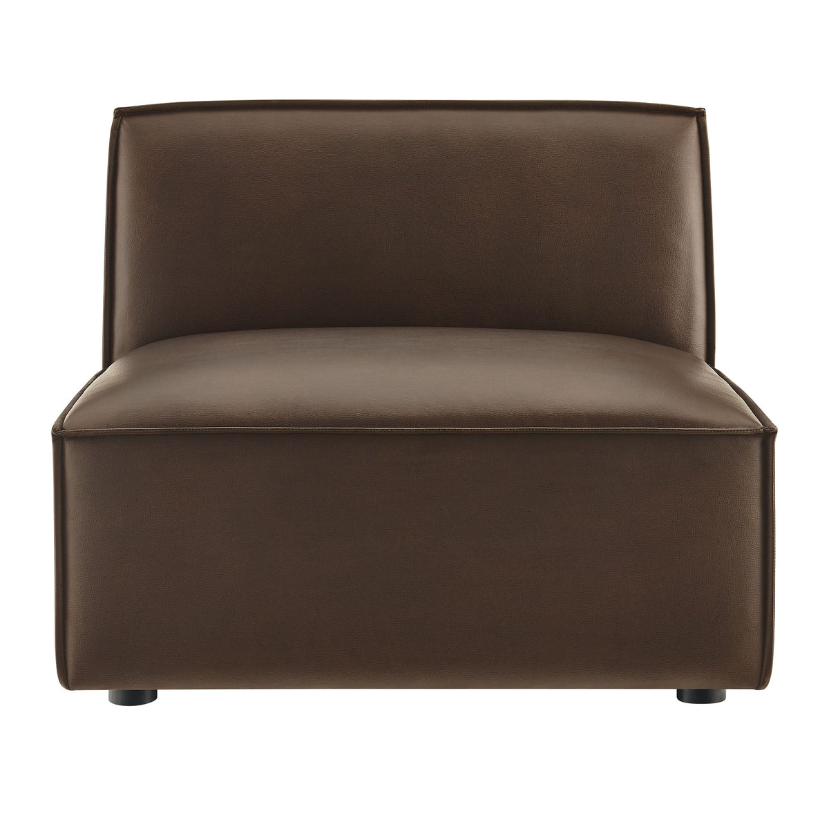 Restore Vegan Leather Armless Modular Chair