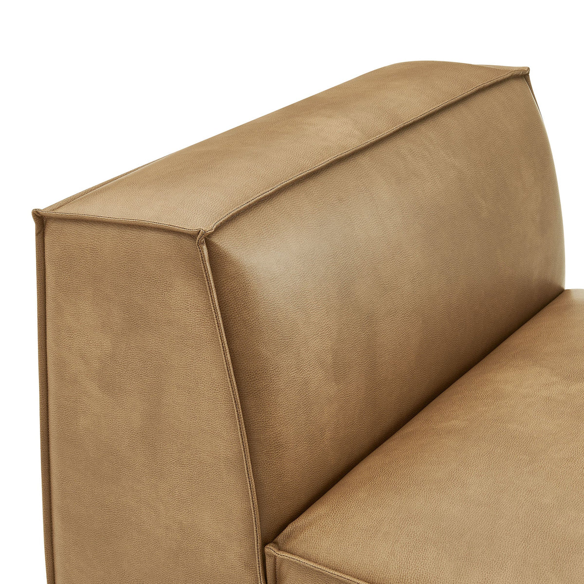 Restore Vegan Leather Armless Modular Chair