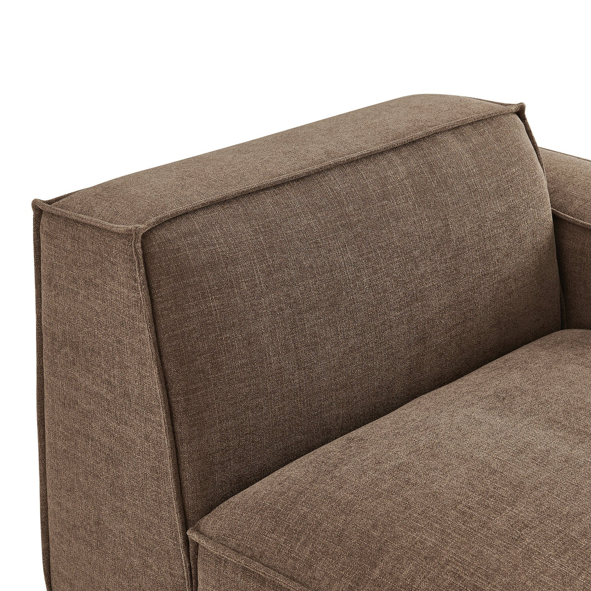 Restore Performance Fabric Upholstered Right-Facing Modular Lounge Chair