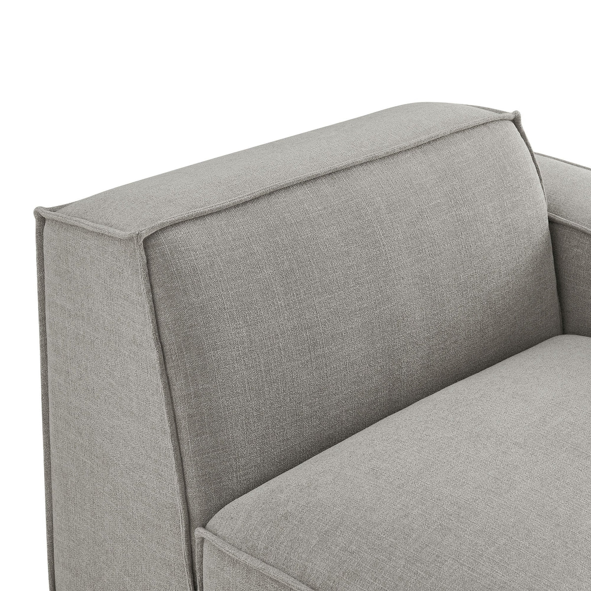Restore Performance Fabric Upholstered Right-Facing Modular Lounge Chair