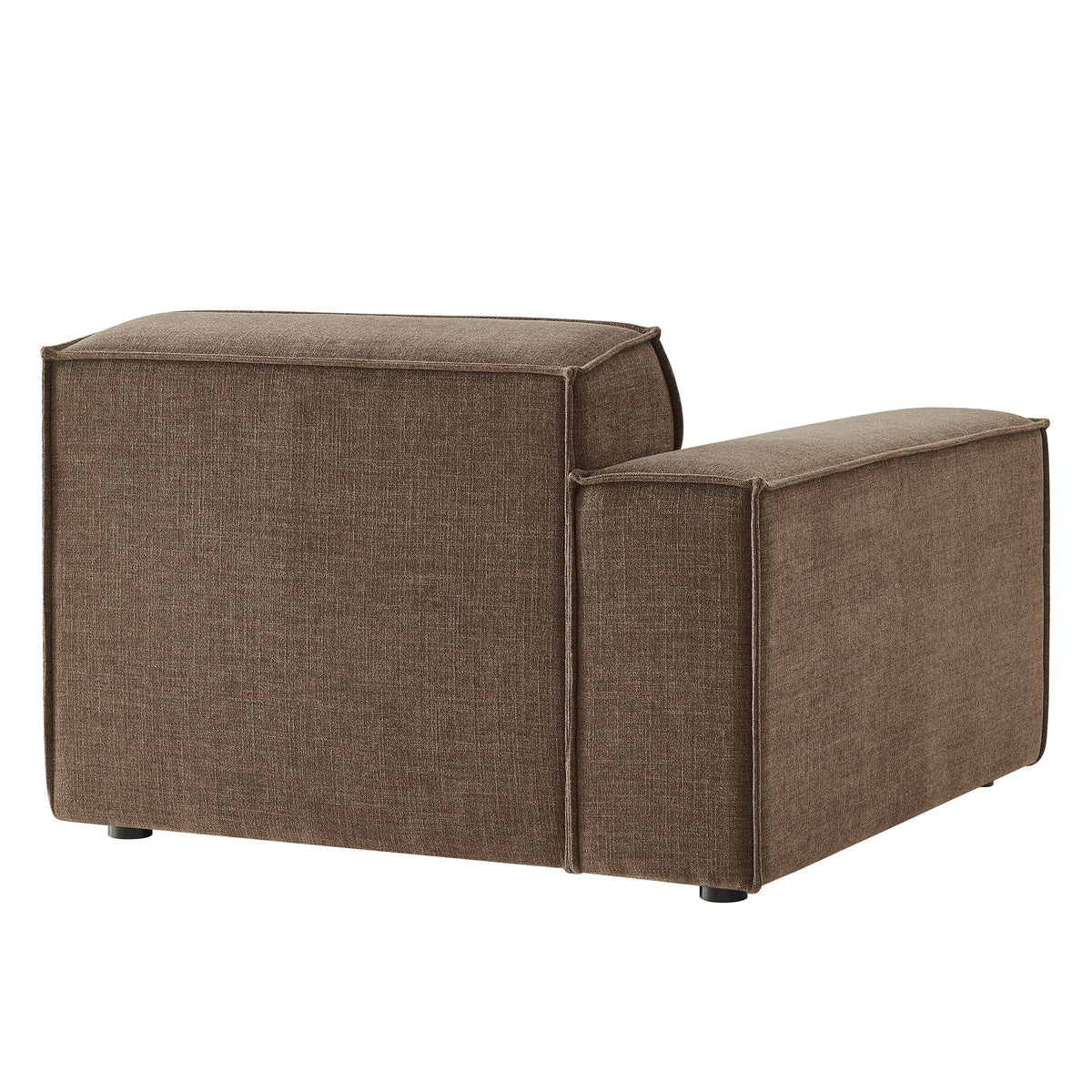 Restore Performance Fabric Upholstered Left-Facing Modular Lounge Chair