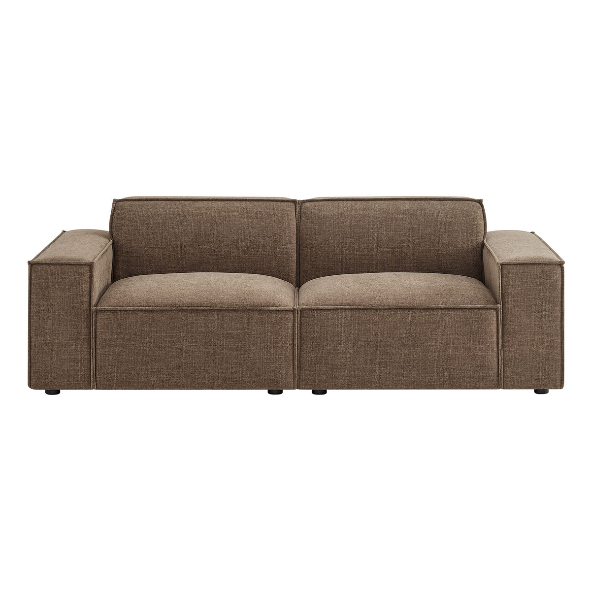 Restore 2-Piece Performance Fabric Upholstered Modular Loveseat