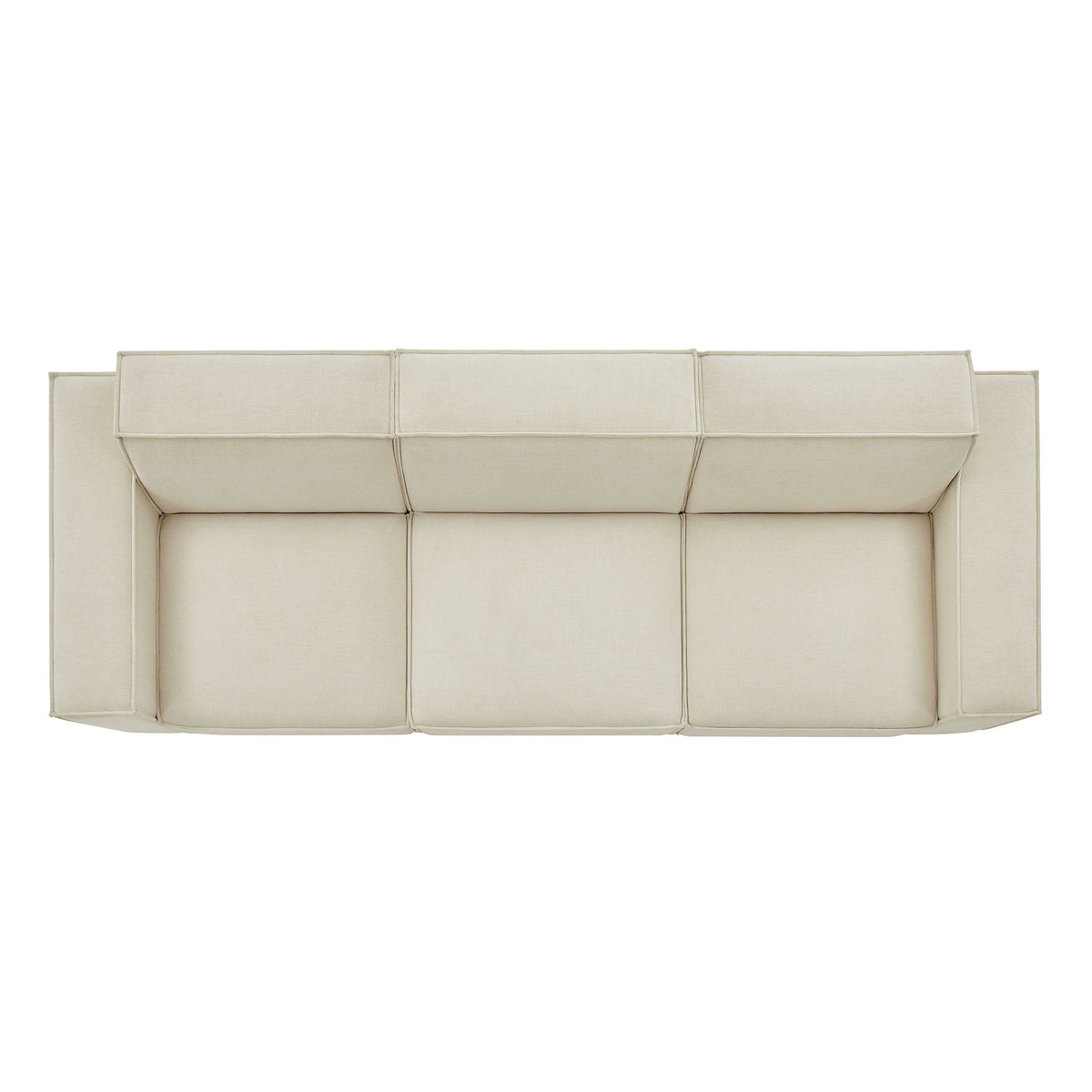 Restore 3-Piece Performance Fabric Upholstered Modular Sofa Set
