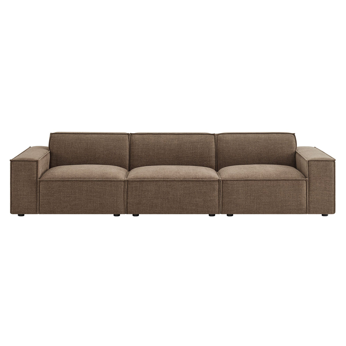 Restore 3-Piece Performance Fabric Upholstered Modular Sofa Set