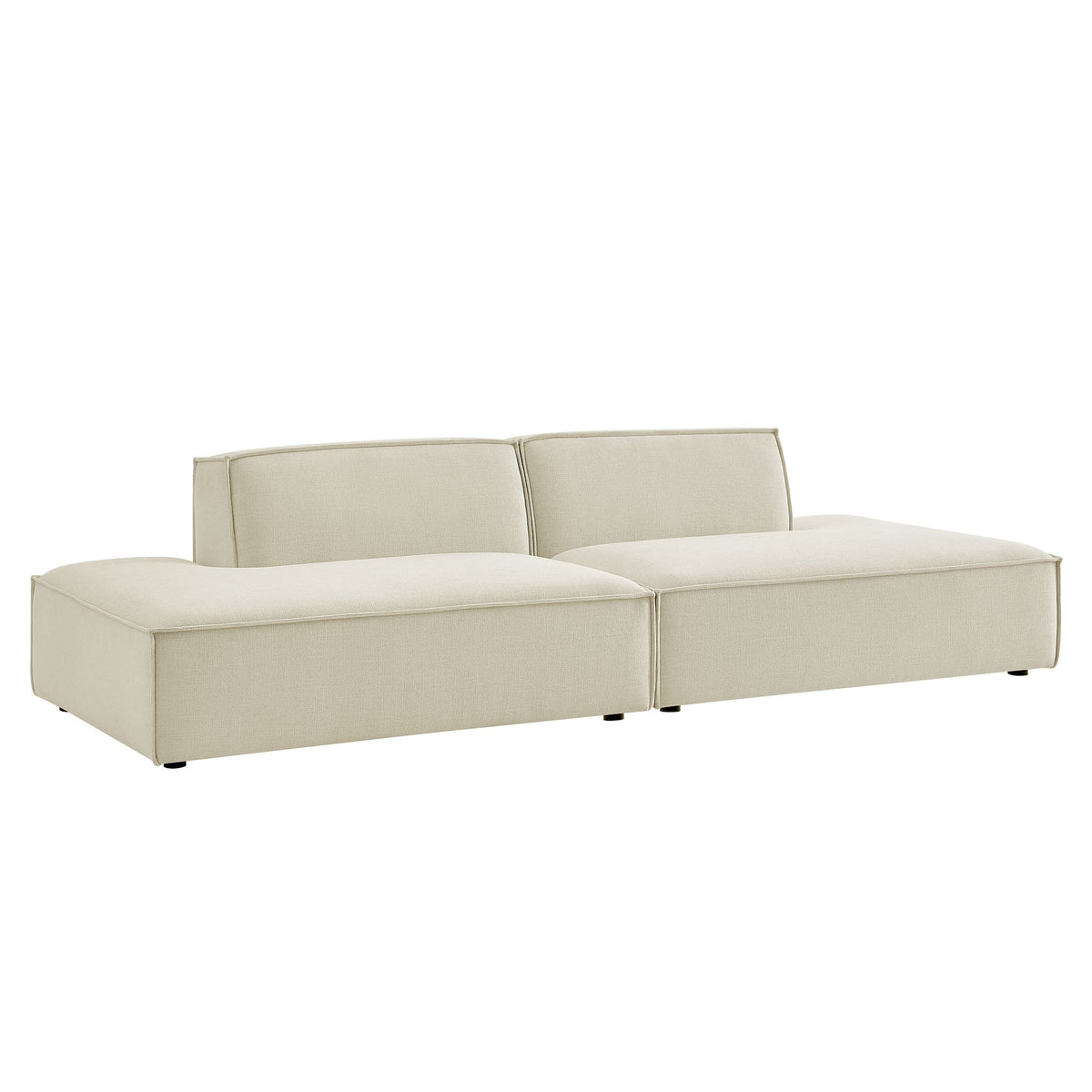 Restore 2-Piece Performance Fabric Upholstered Modular Loveseat - view 1