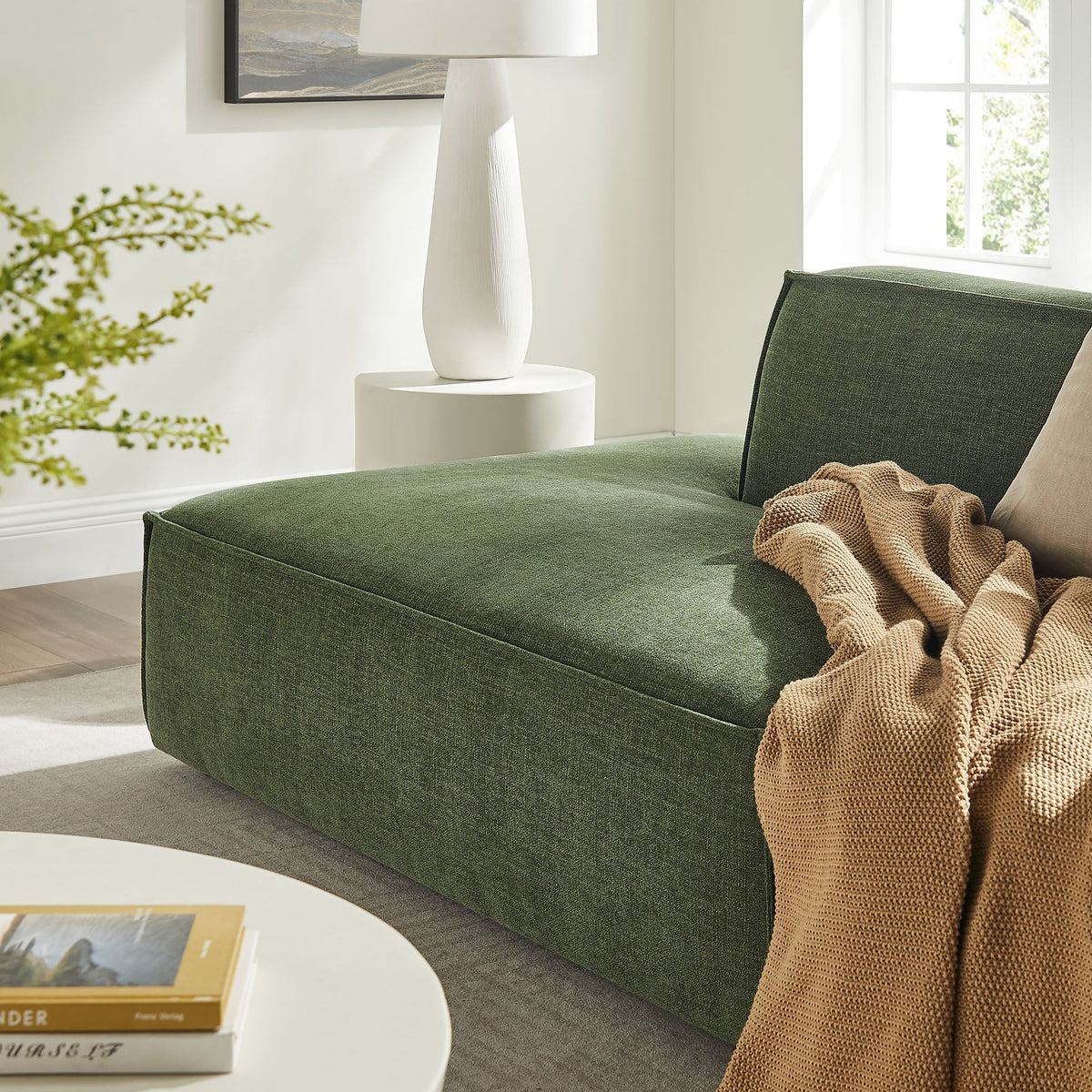 Restore 2-Piece Performance Fabric Upholstered Modular Loveseat - view 17