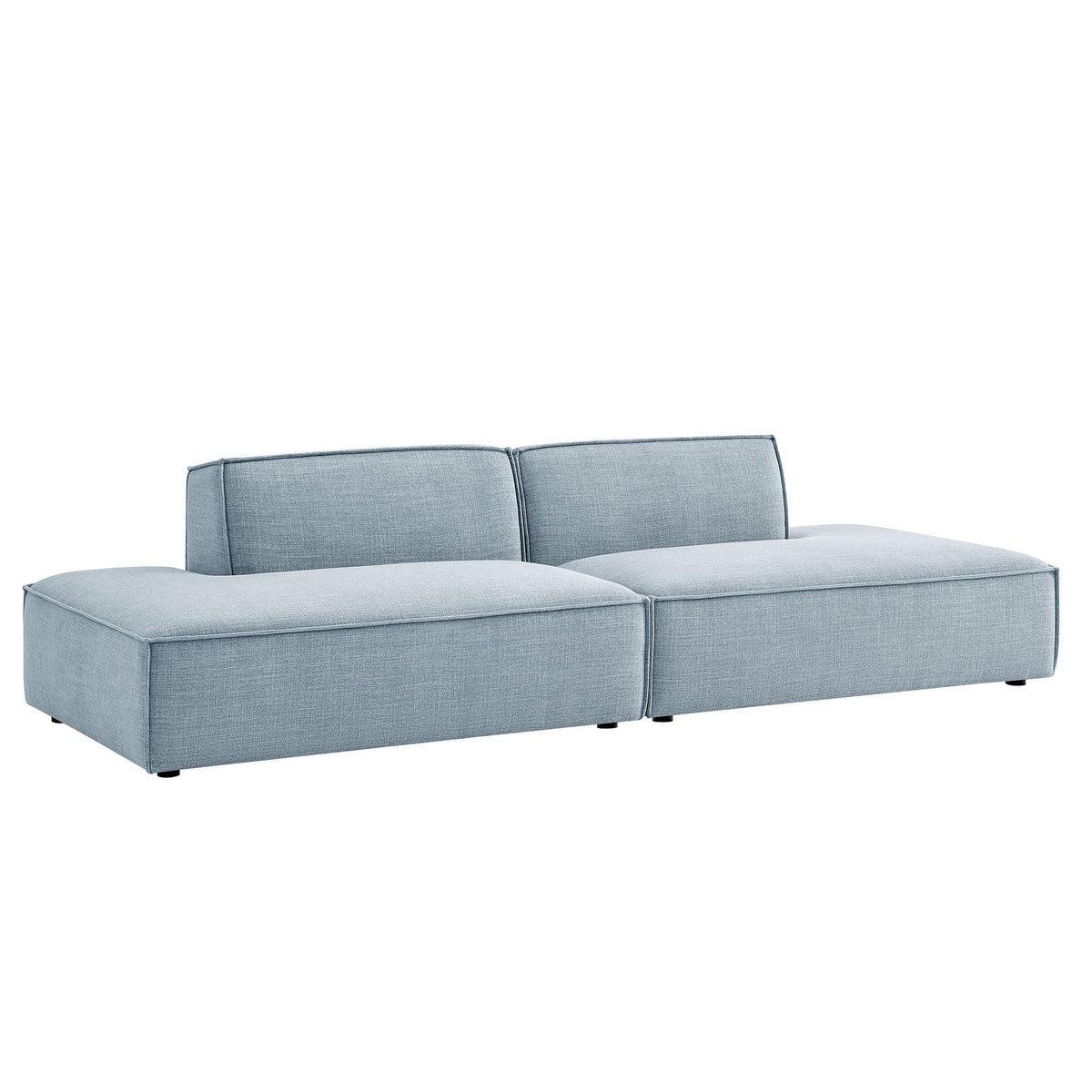 Restore 2-Piece Performance Fabric Upholstered Modular Loveseat - view 3
