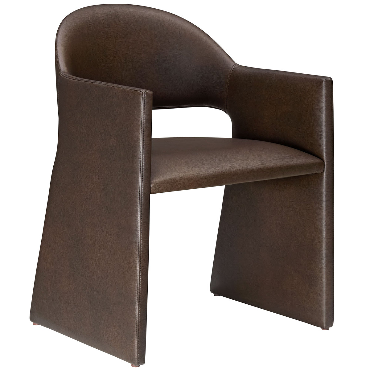 Talia Vegan Leather Dining Armchair - view 2
