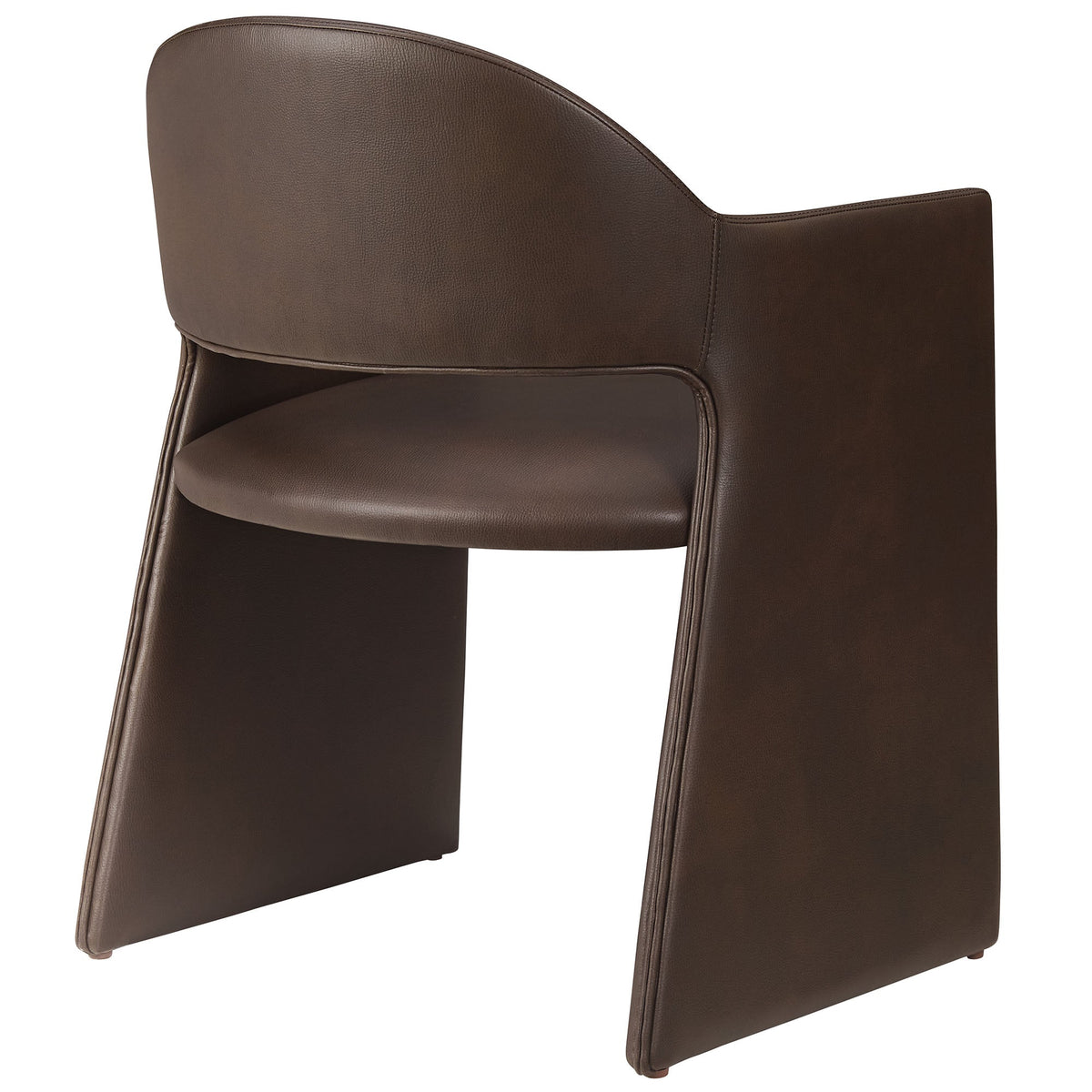 Talia Vegan Leather Dining Armchair - view 6
