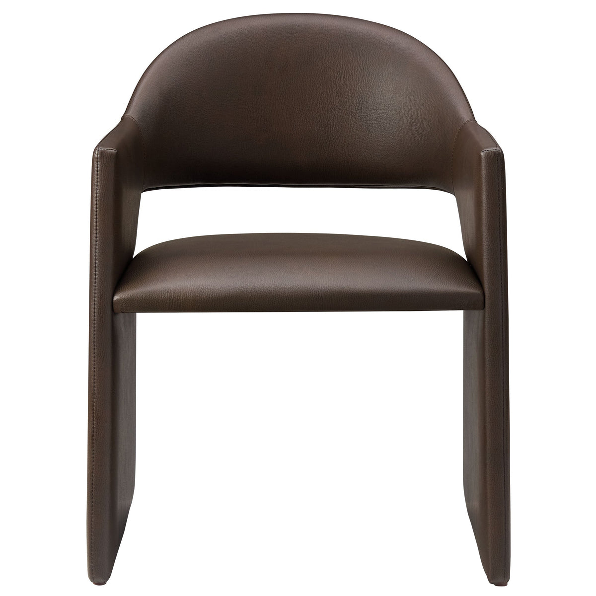 Talia Vegan Leather Dining Armchair - view 8