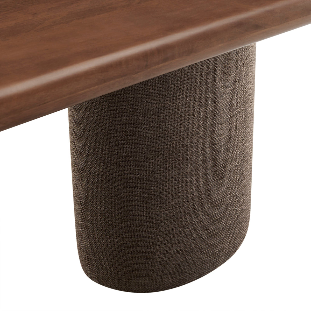 Enric 84 Inch Mango Wood Oval Dining Table