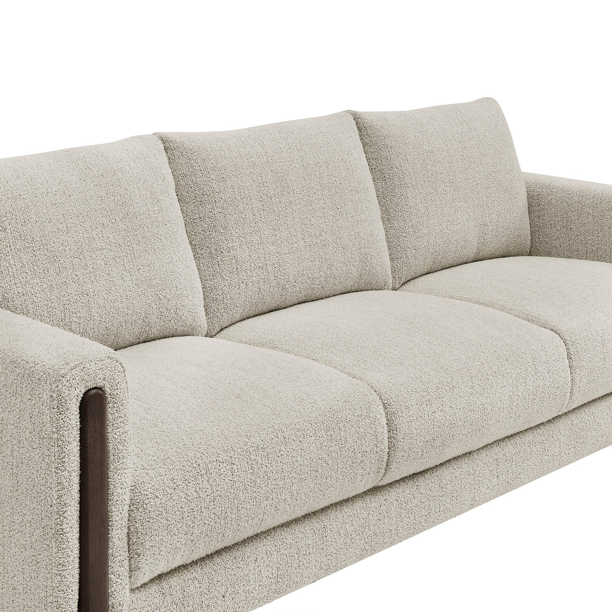 Hawken Boucle Fabric Sofa - view 13