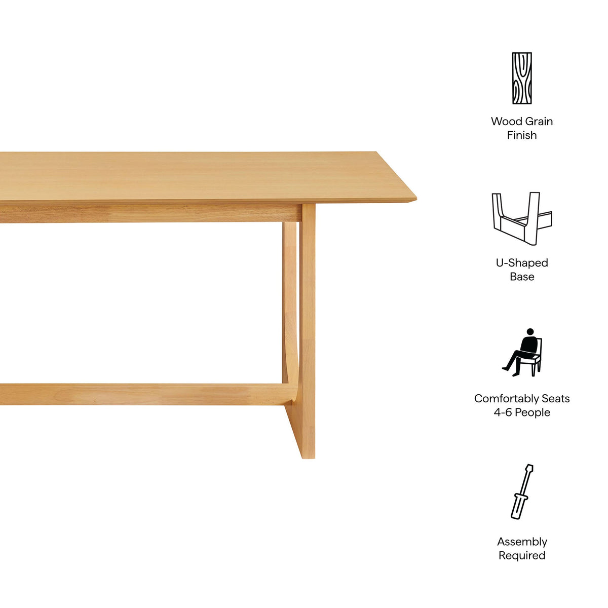 Ashcroft 69" Rectangular Dining Table