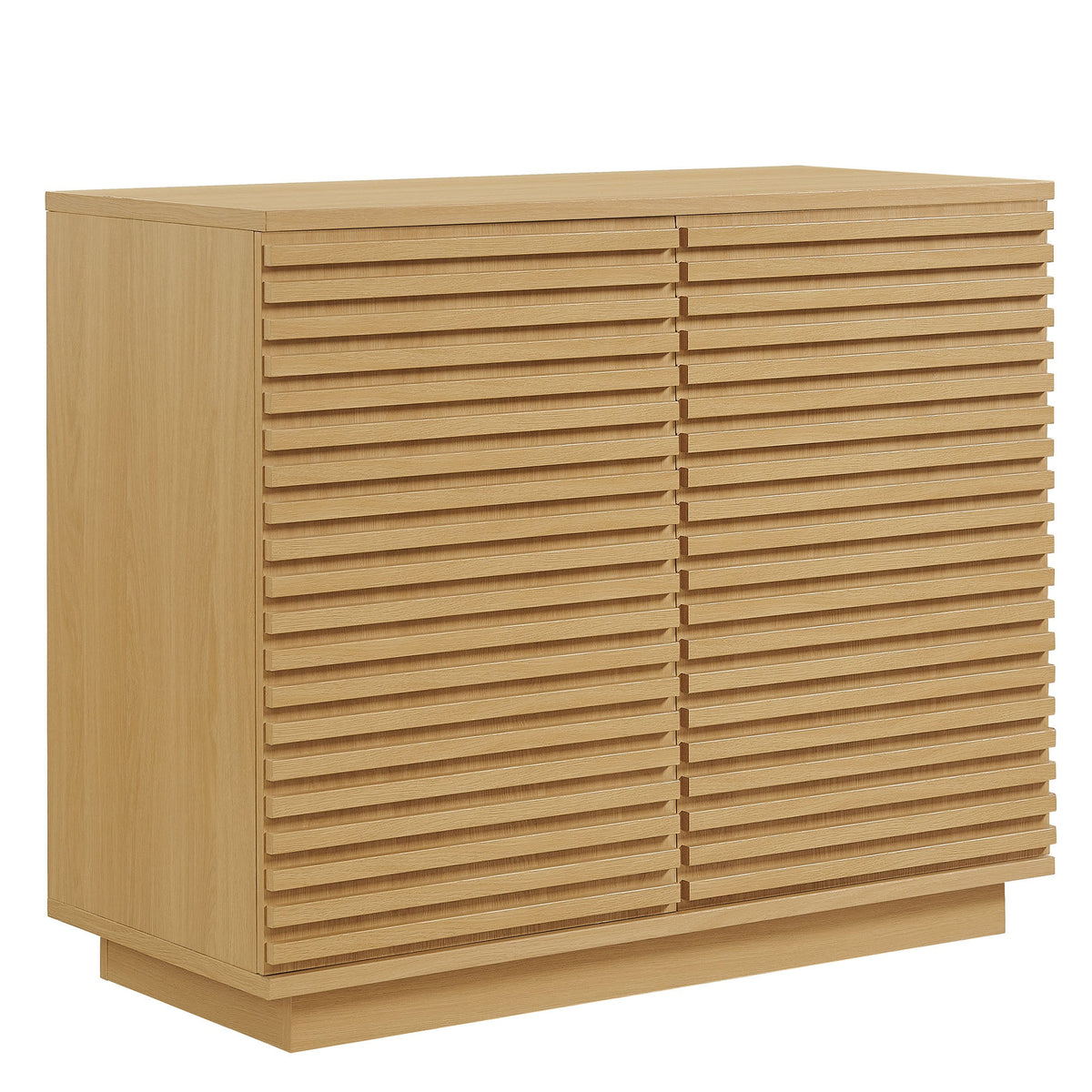 Render 2-Door Fluted Accent Cabinet - view 2