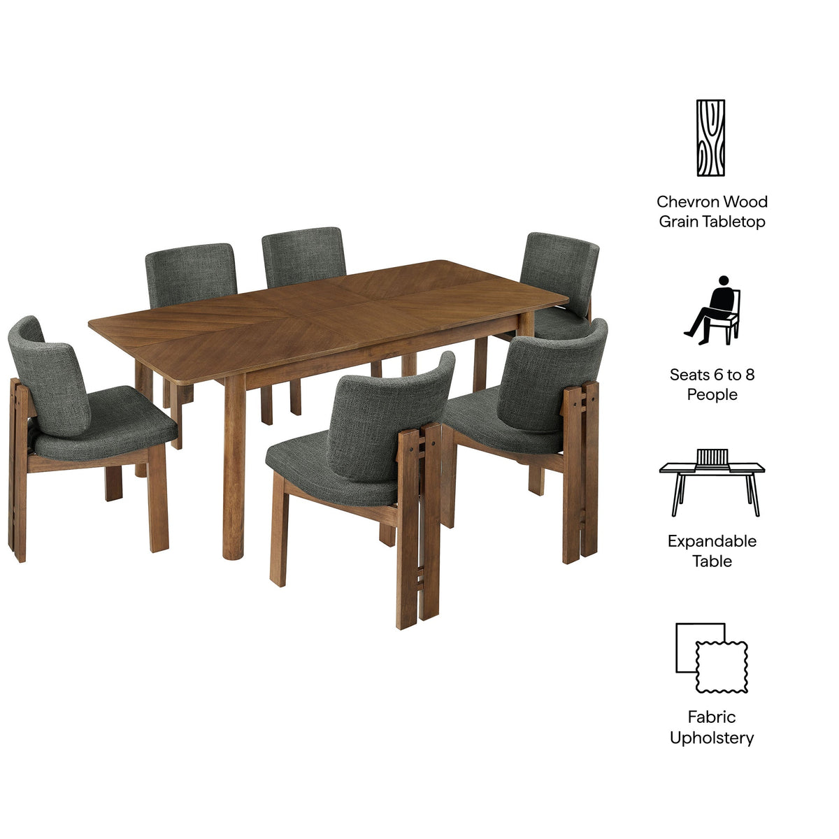 Alba 7-Piece Dining Set