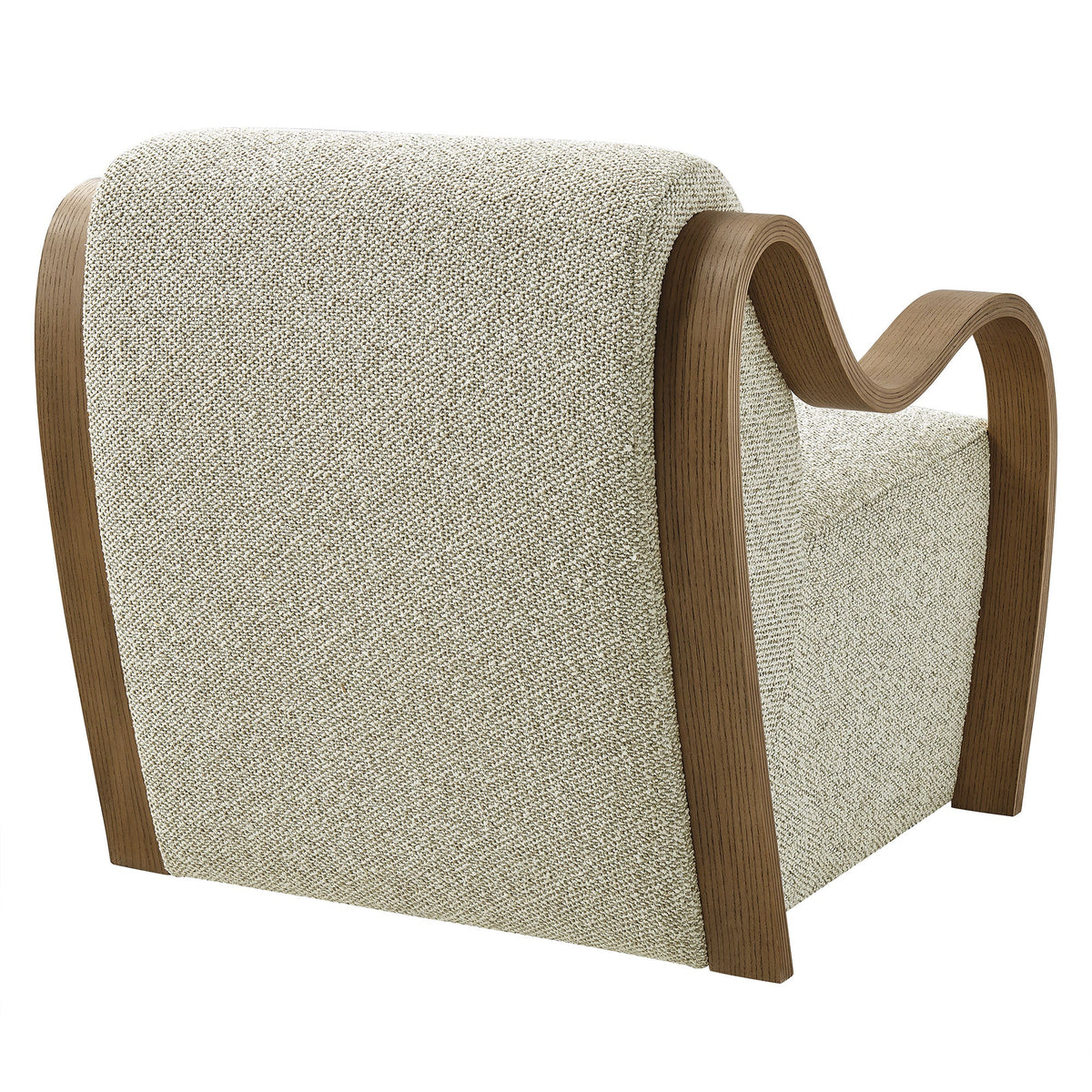 Atrium Lattice Boucle Accent Armchair