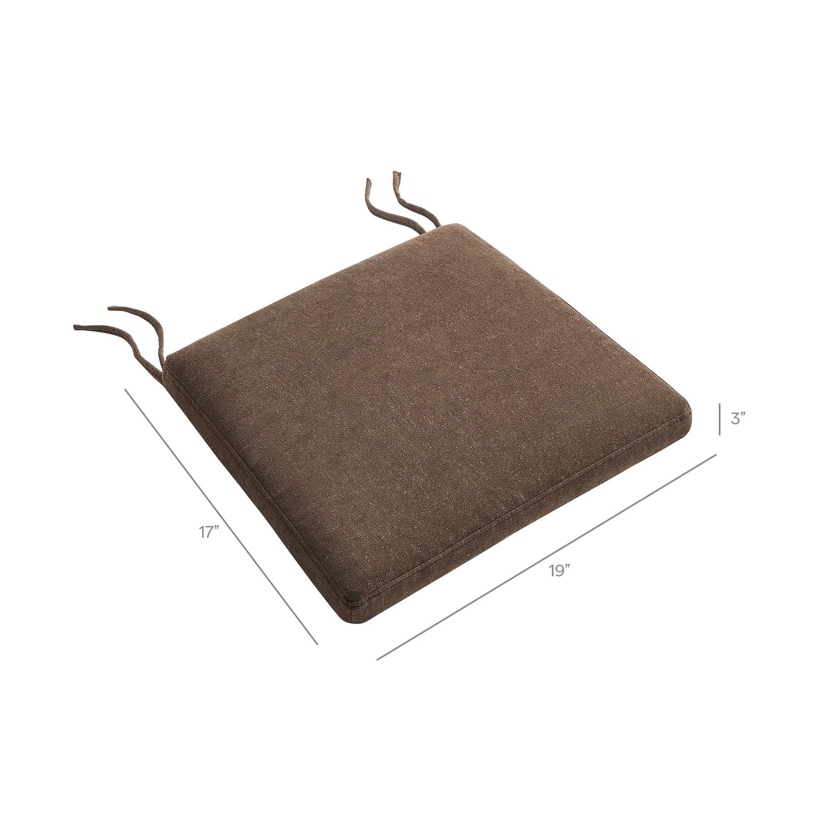 Jax Fabric Dining Chair Seat Cushion - view 22