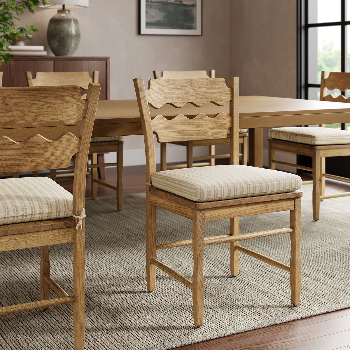 Jax Fabric Dining Chair Seat Cushion - view 16