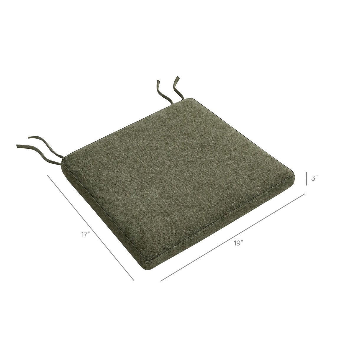 Jax Fabric Dining Chair Seat Cushion - view 23