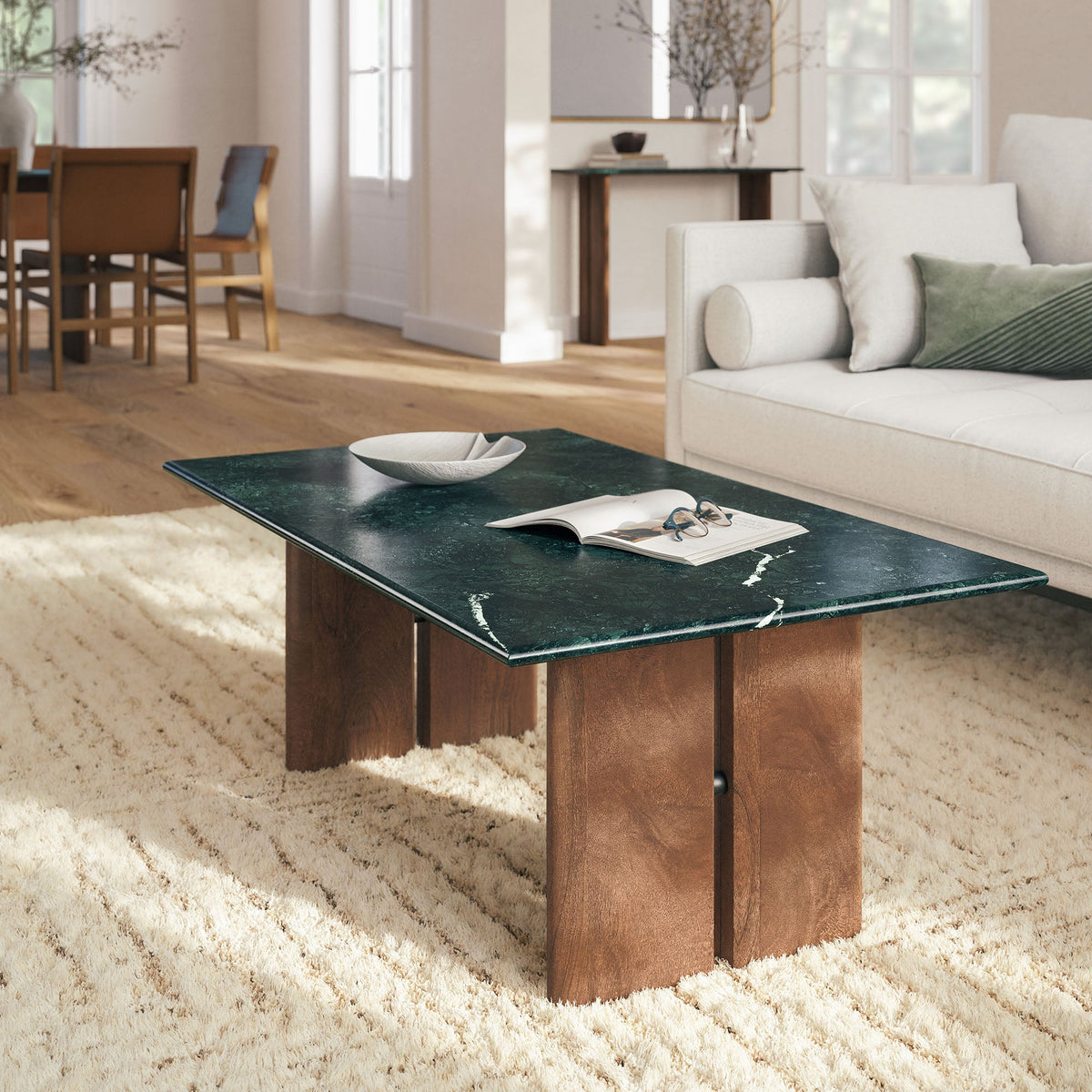 Amistad Marble Coffee Table