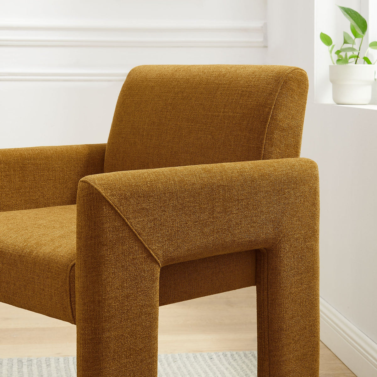 Daven Fabric Upholstered Dining Chair - view 31