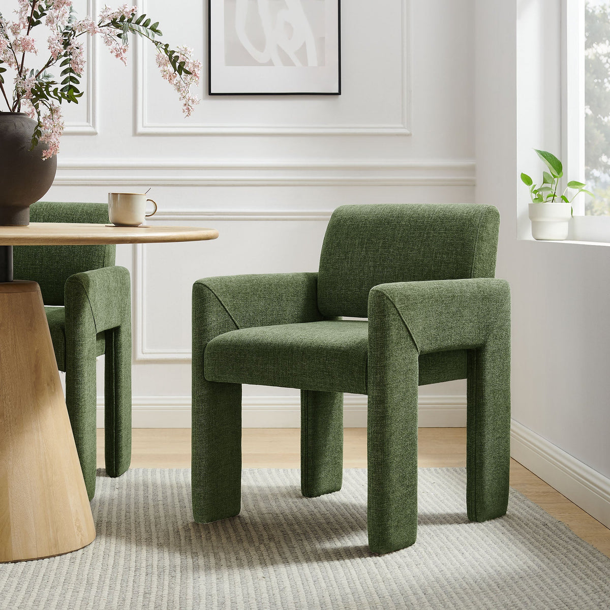 Daven Fabric Upholstered Dining Chair - view 41