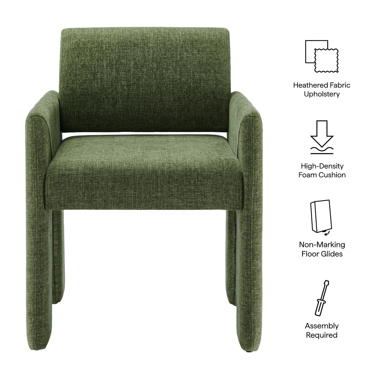 Daven Fabric Upholstered Dining Chair - view 47