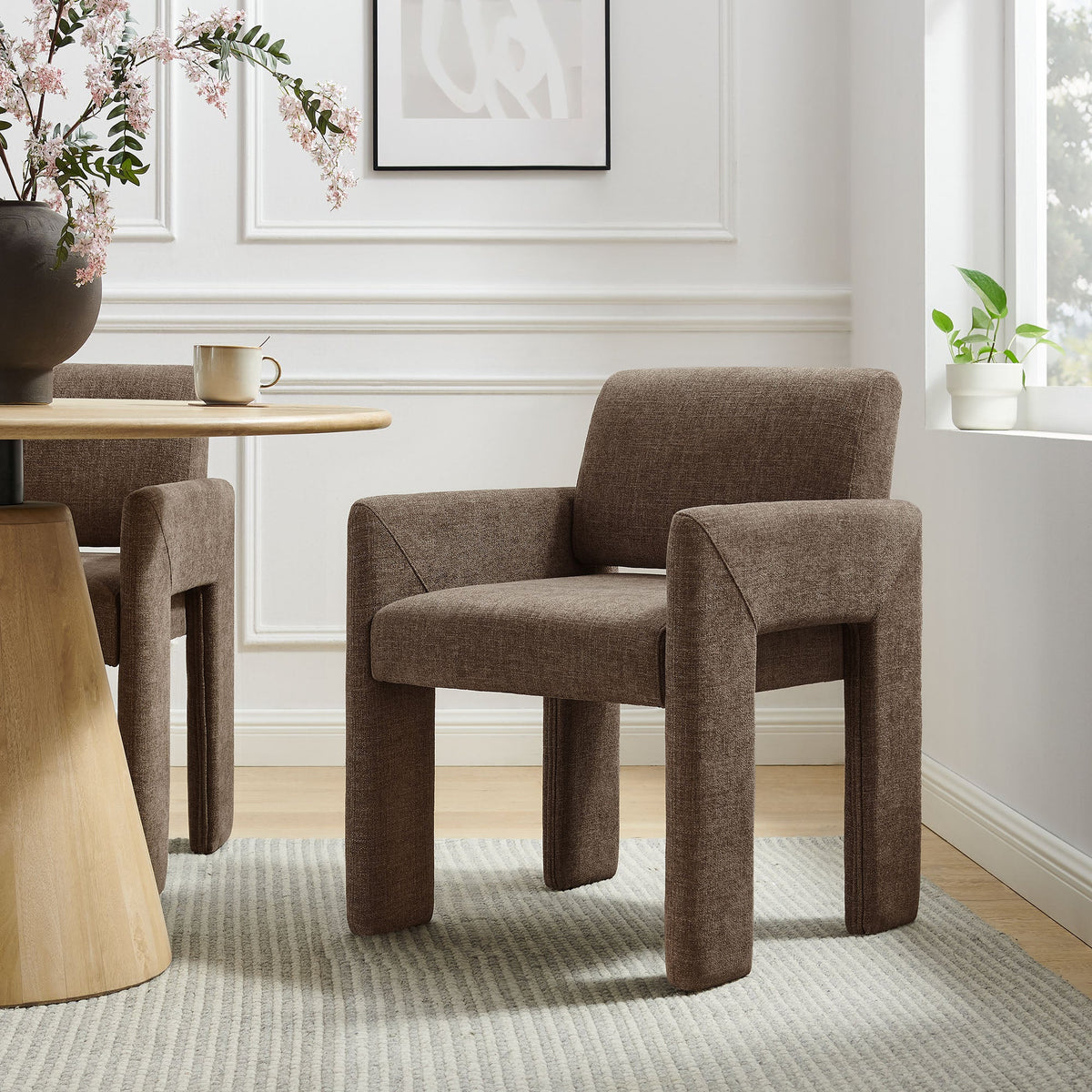 Daven Fabric Upholstered Dining Chair - view 42