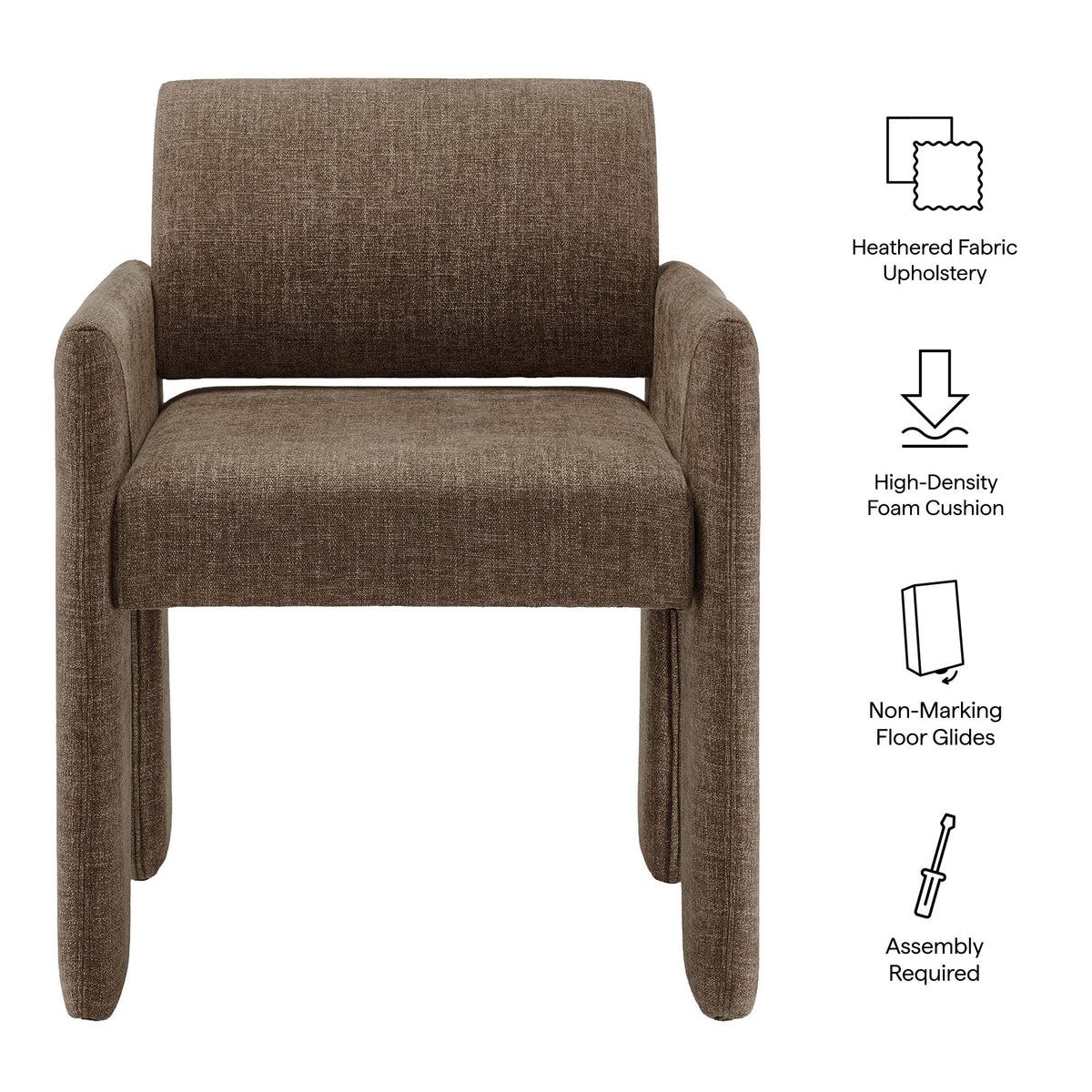 Daven Fabric Upholstered Dining Chair - view 48