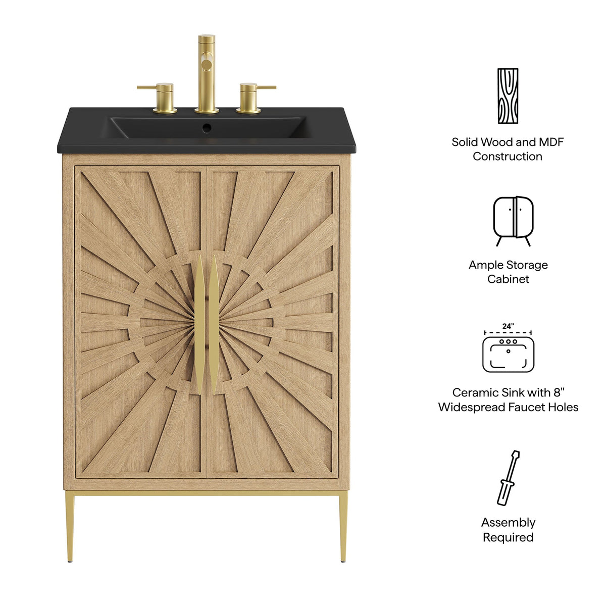 Awaken 24" Bathroom Vanity - view 12