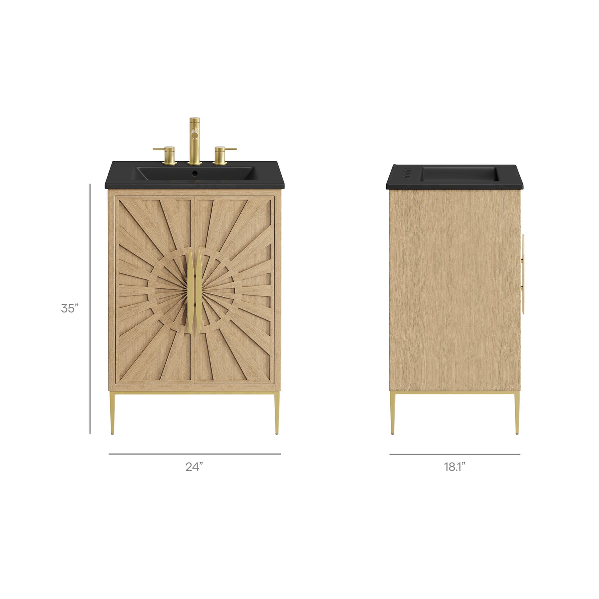 Awaken 24" Bathroom Vanity - view 16
