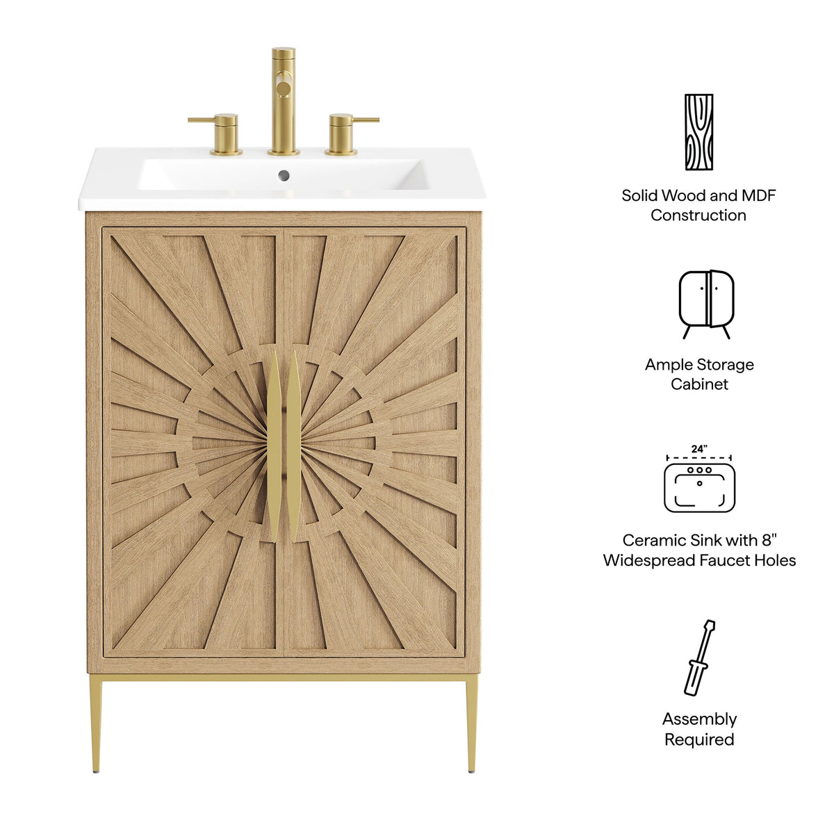 Awaken 24" Bathroom Vanity - view 10