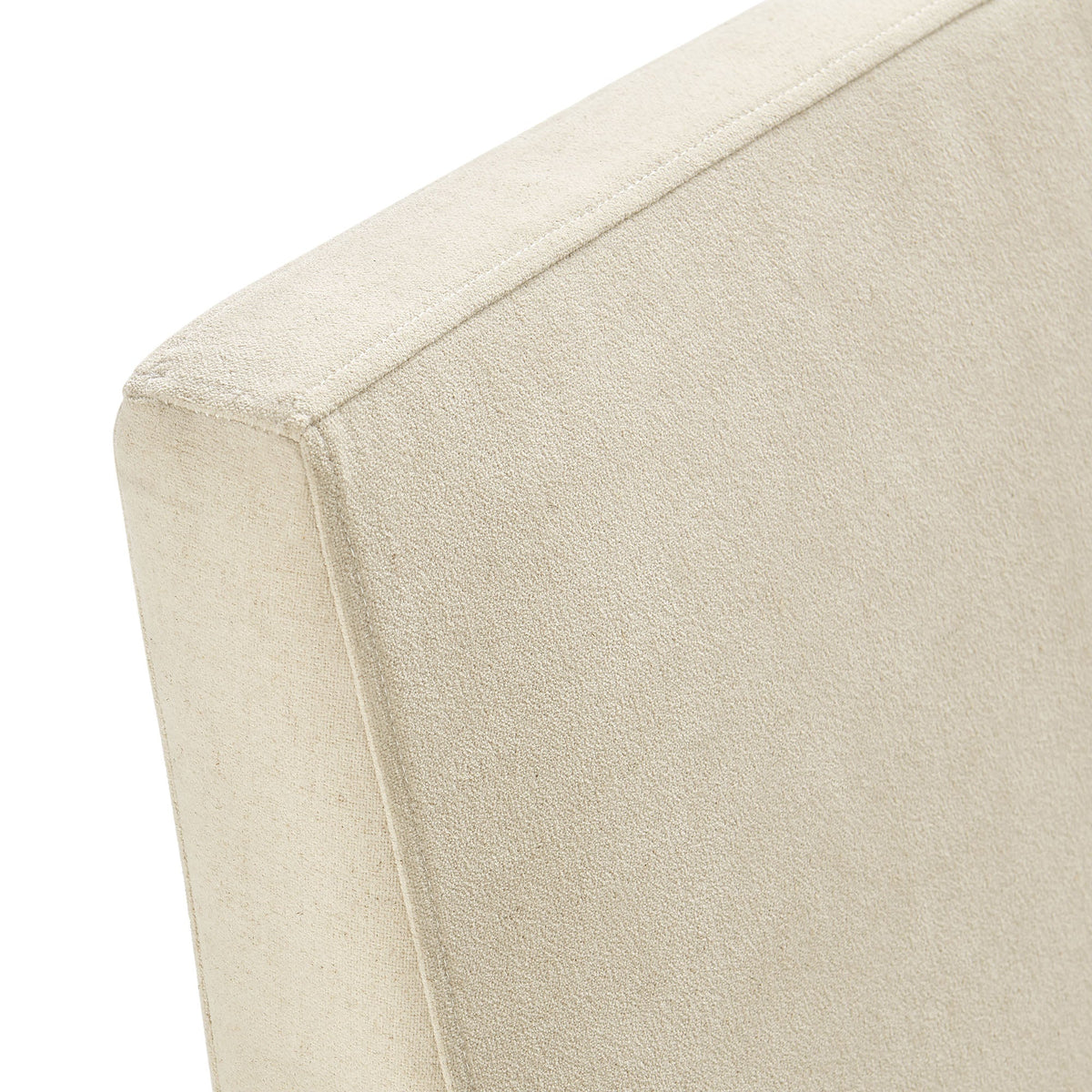 Tessera Upholstered Linen-Blend Slipcovered Dining Chair, Linen - view 5